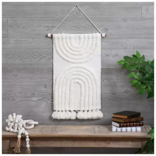 Tufted Arches Wall Decor