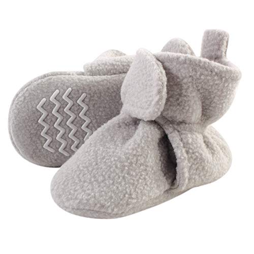 Hudson Baby Unisex-Child Cozy Fleece Booties Winter Accessory Set