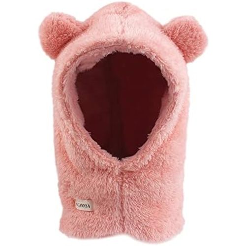 Baby Girls Winter Hat Kids Thick Earflap Hood Cap with Ear
