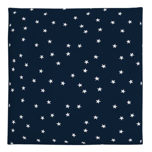 Carter's® NoJo Carter's 100% Cotton Sateen Fitted Crib Sheet - Navy with White Stars & Reviews | Wayfair