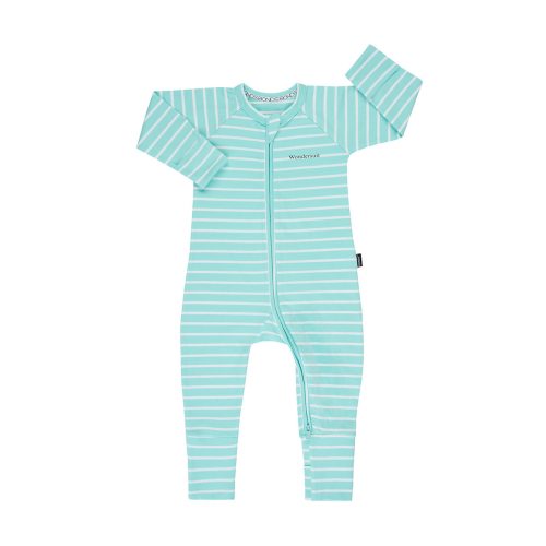 Buy Baby Zip Wondersuit in Jasmint & White Online | BONDS