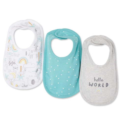 George Infants' Gender Inclusive Bib 3-Pack, One Size