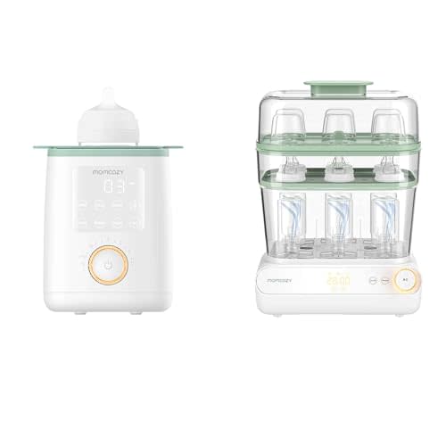 Momcozy Nutri Bottle Warmer & Momcozy Bottle Sterilizer and Dryer