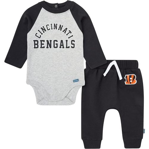 Gerber NFL unisex-baby Nfl Onesie Bodysuit and Jogger Set