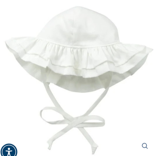 UPF 50+ Double Ruffle Hat