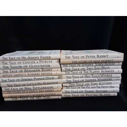 Vintage 22 Book Beatrix Potter Collection- Rare