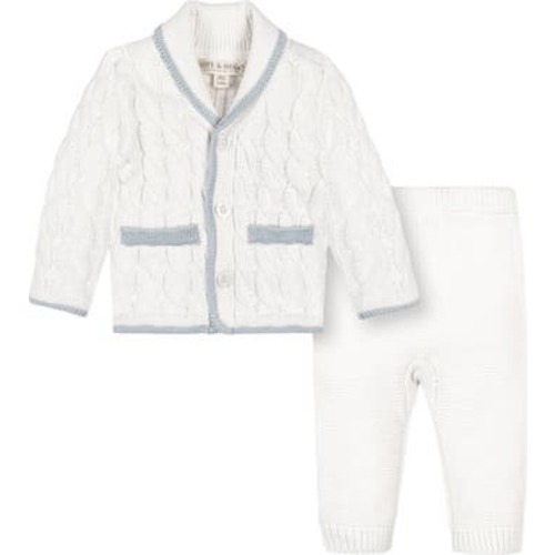 Baby Organic Cardigan and Legging Set, Infant, 0-3M