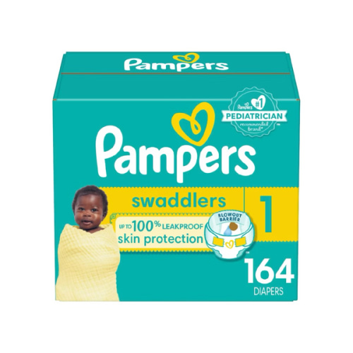 Pampers Swaddlers Soft Sensitive Skin Baby Diapers - Size 4 - 120ct