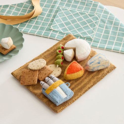 Felt Charcuterie Cheese Board Play Set