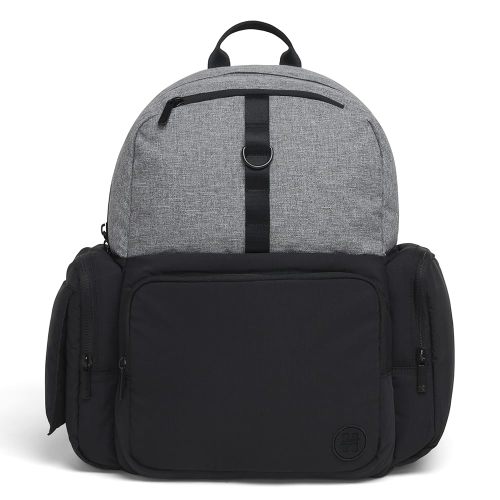 Huggies Day Pack Diaper Backpack, Dark Grey Heather/Black, One Size