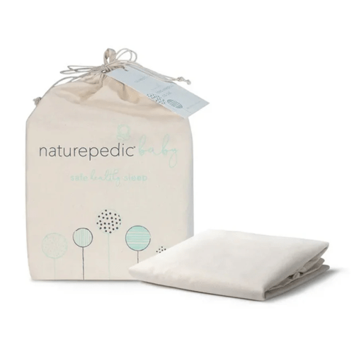 Naturepedic Organic Cotton Waterproof Fitted Crib Mattress Pad | Modern Nursery™