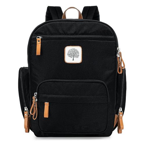 Parker Baby Co. Diaper Backpack - Black