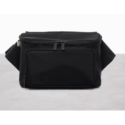 BÉIS 'The Diaper Pack' in Black - Diaper Fanny Pack & Crossbody Diaper Bag