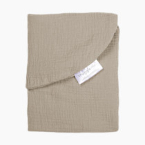Snuggle Me Organic Lounger Curve Muslin Cover - Birch