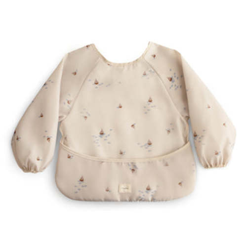 Long Sleeve Bib – Mushie any neutral pattern