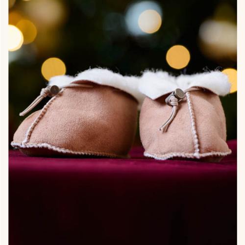 Sheepskin Baby Booties