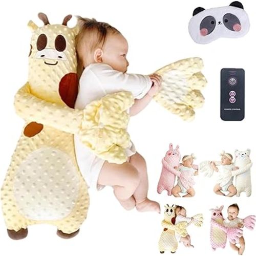 Baby Patter for Sleep,Sleep Buddies for Babies,Sleeping Buddy for Baby,Patting Hand for Baby Sleep, Baby Patting Sleeping Toy,Baby Butt Patter for Sleep (B(Remote))