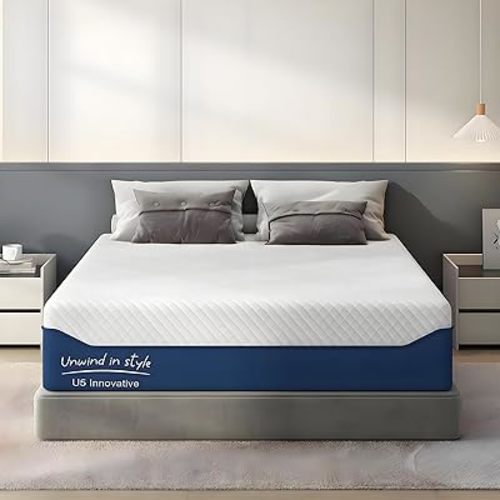 Twin Size Mattress, 12 Inch Gel Memory Foam Mattress for Cooling Night Sleep & Pressure Relief, Medium Firm Mattress in a Box, Fiberglass-Free, CertiPUR-US Certified (12 Inch, Twin)