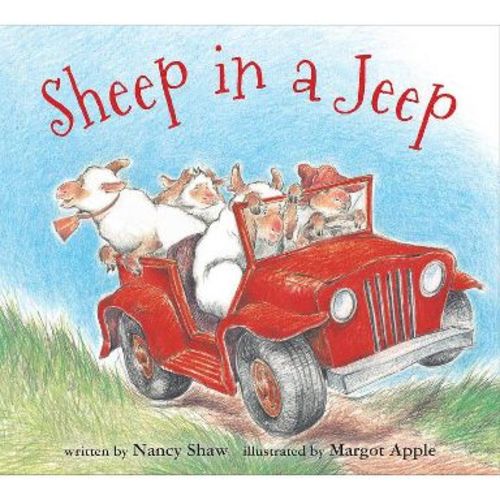 Sheep in a Jeep by Nancy E. Shaw (Board Book)