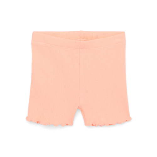 Garanimals Baby Girl Lettuce Hem Biker Shorts, Sizes 0-24 Months