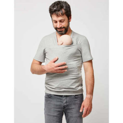 Milk & Baby Dad's Skin-To-Skin Kangaroo T-Shirt