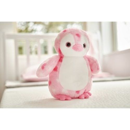 Bearington Precious Heart Stuffed Animal Penguin Plush Heart Printed, 9 inches