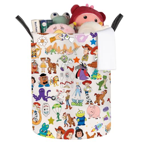 JNIAP Cartoon Movie Laundry Baskets Cartoon Lover Gifts Cartoon Characters Storage Basket(buz LB)