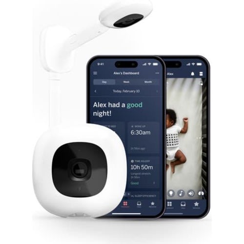 Pro Smart Baby Monitor & Wall Mount