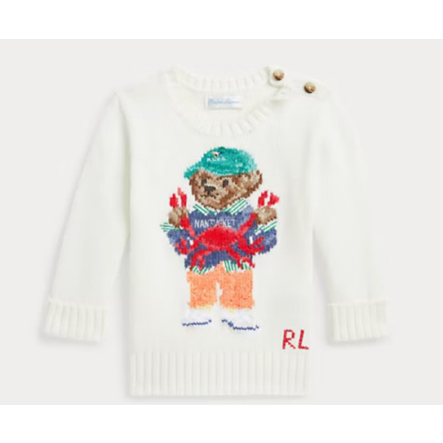 Polo Bear Cotton Sweater