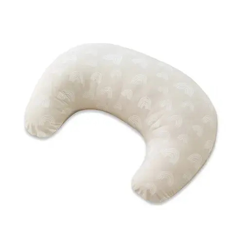 Bubba Blue Nordic Nursing Pillow Sand / Grey | Baby Bunting AU