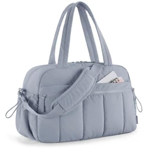 BAGSMART Gym Bag for Women, Duffle Bag for Travel with Wet Pocket, Lightweight Carry on Weekender Duffel, Water Resistant
