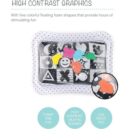 The Peanutshell Montessori Water Play Mat | Inflatable Sensory Development Toy & Tummy Time Mat
