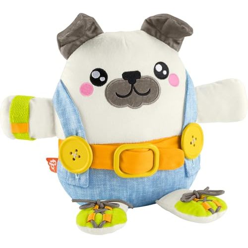 Fisher-Price FP Pets Learn-To-Dress Pup Preschool Fine Motor Toy For Ages 2+