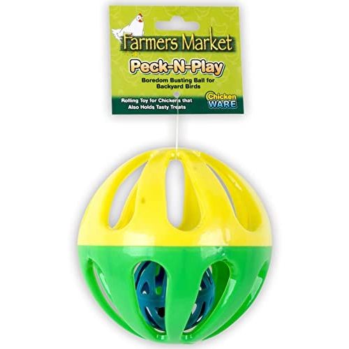 Ware Manufacturing Peck N Play Chicken Ball Toy