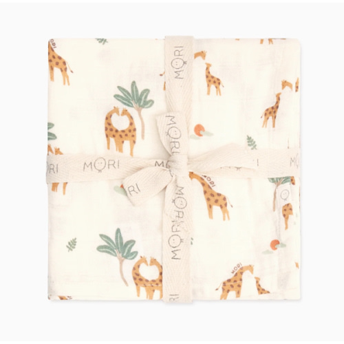 Printed Organic Muslin 3 Pack | Organic Cotton Muslins | MORI US