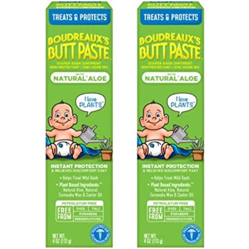 Boudreaux's All Natural Butt Paste 4 oz (Pack of 2)