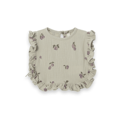 Muslin Frill Bib