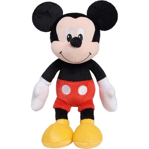 Disney Junior Mickey Mouse Bean Plush Mickey Mouse Stuffed Animal, Kids Toys for Ages 2 Up by Just Play