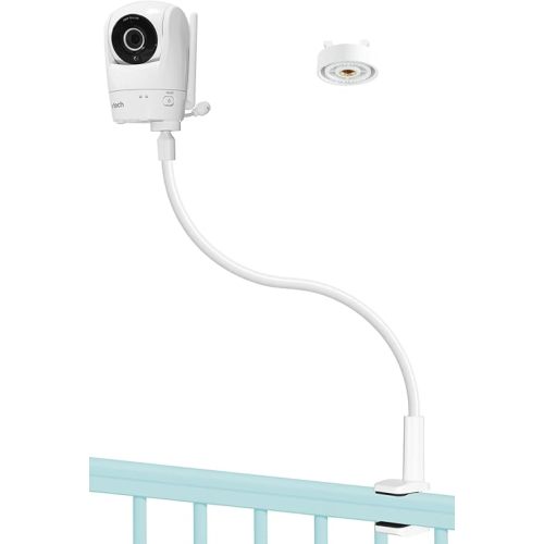 Upgraded Stronger Baby Monitor Mount for VTech Baby Monitor VM901, VM928HD, VM919HD, VM5463 Cameras, 31.5” Flexible Holder Stand for Crib, Shelves, or Furniture - No Tools or Wall Damage