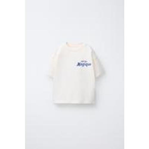 HÔTEL MAGIQUE © X ZARA PRINT T-SHIRT - Ecru | ZARA United States