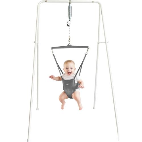 Jolly Jumper *Classic* with Stand - The Original Baby Exerciser and Your Alternative to Activity Centers and Baby Bouncers. Trusted by Parents, Loved by Babies for Over 75 Years.