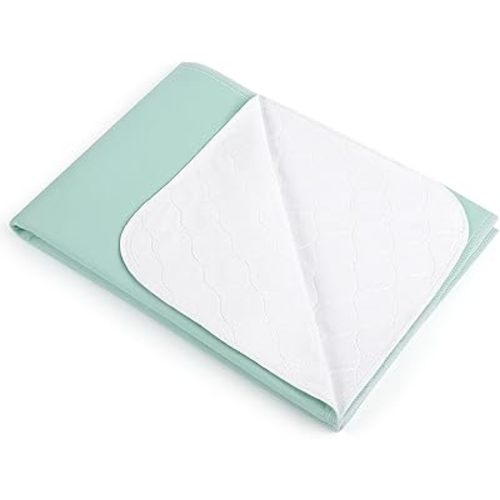 Waterproof Bed Pads, Washable Underpads, 36'' x 54'' (2 Packs) Reusable Pee Pad for Bed, Incontinence Bed Pads, Waterproof Mattress Protector for Seniors, Kids, Hospitals, Pets