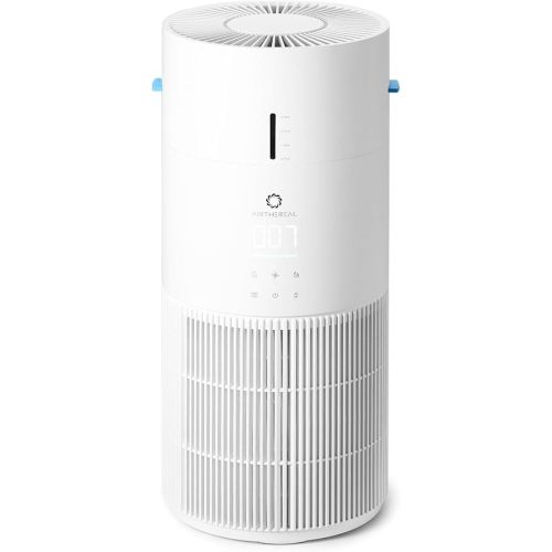 Airthereal 2 in 1 Air Purifier with Humidifier for large room up to 1325 ft², with 3-Stage Filters, Air Quality Monitor and Quiet Sleep Mode, Evaporative Humidifier with Auto Humidity Control, AEH300
