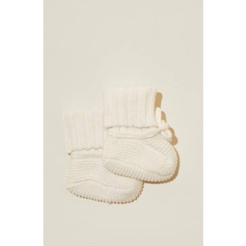 Organic Knit Booties