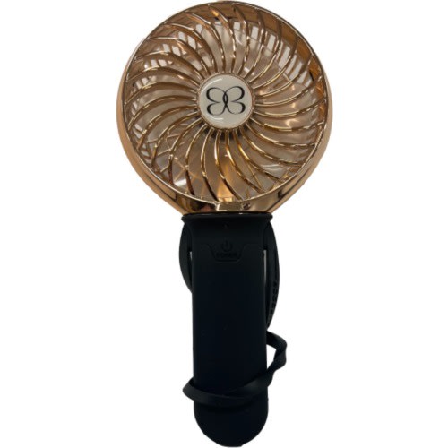 BuggyGear 3-Speed Recharge Turbo Stroller Fan, Black/ Rose Gold