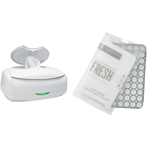 Prince Lionheart Ultimate Wipes Warmer with an Integrated Nightlight |Pop-Up Wipe Access & Ever Fresh Pillowcase, 2.4 Ounce