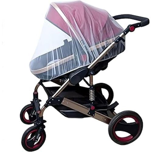 Enovoe Mosquito Net for Stroller, Bassinet, Cradle - Blue Baby Mosquito Net Cover for Playards, Pack N Plays, Mini Crib