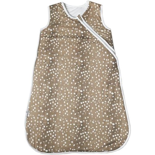 Copper Pearl Sleep Sack: Warm and Cozy Baby Bag in a Variety of Trendy Designs, Safe Alternative to Blankets, Sleeveless Baby Sleep Sack Swaddle Sizes Newborn to 24 Months - Fawn