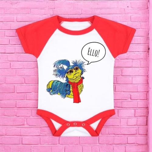 Labyrinth worm Ello baby grow 0-18months