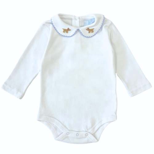 Long Sleeve Pinpoint Onesie - Lab